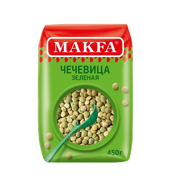 ЧЕЧЕВИЦА ЗЕЛЕНАЯ МАКФА 450Г