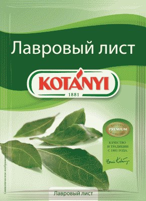 ПРИПРАВА KOTANYI 5Г ЛАВРОВЫЙ ЛИСТ ЦЕЛЫЙ