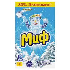 ПОРОШОК МИФ 1КГ АВТОМАТ МОРОЗНАЯ СВЕЖЕСТЬ