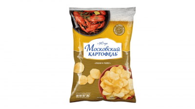 ЧИПСЫ МОСКОВСКИЙ КАРТОФЕЛЬ 70Г РАКИ