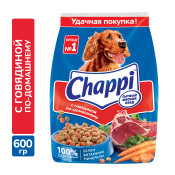 КОРМ Д/СОБАК ЧАППИ 600Г С ГОВЯДИНОЙ
