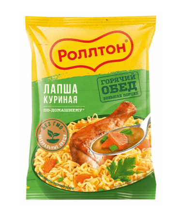 ИЗДЕЛИЯ МАК Б/П ЯИЧНЫЕ РОЛЛТОН 85Г КУРИНАЯ ЛАПША ПО-ДОМАШНЕМУ ПАКЕТ
