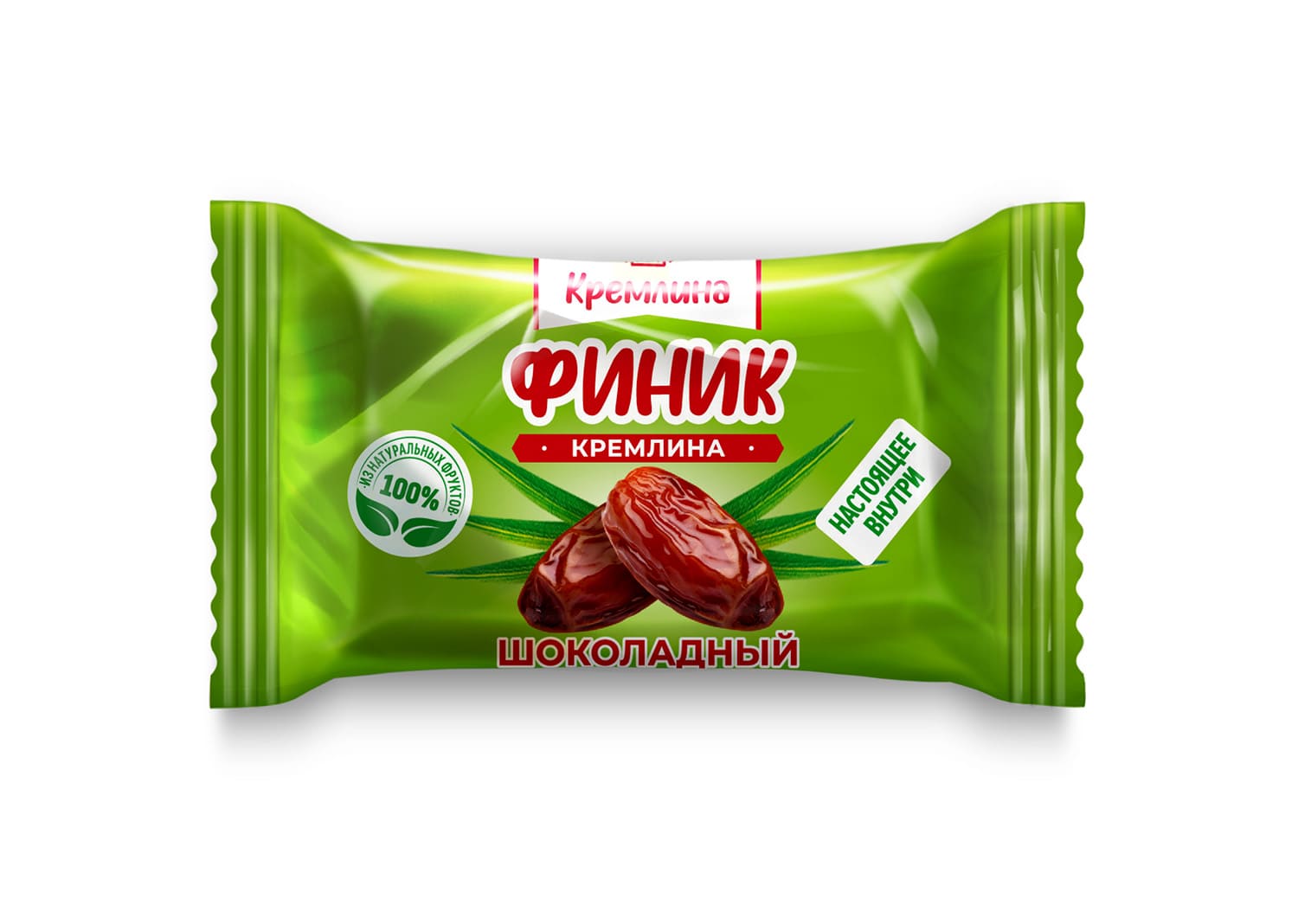 КОНФЕТЫ КРЕМЛИНА 400Г ФИНИК ШОКОЛАДНЫЙ